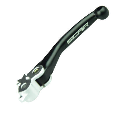 SCAR Black Pivot Clutch Lever Honda CRF450R 2021-2022