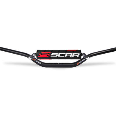 SCAR S2 7/8 Handlebar - Medium - Black Bar with Black bar pad