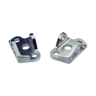 SCAR Titanium Footpeg Mount Brackets YZ125/250 2006-2022