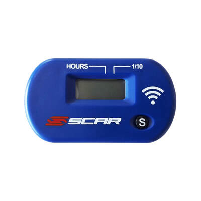 SCAR Blue Wireless Hour Meter