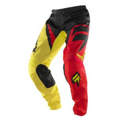 Shift Assault Race Pant - Red/Yellow