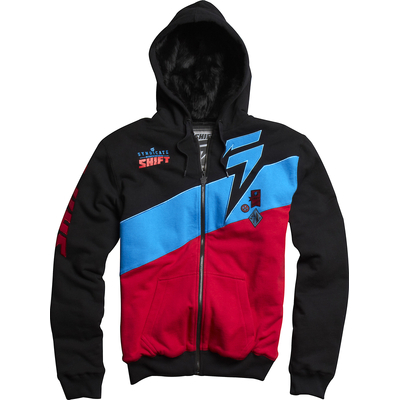 Shift Slate Sasquatch Hoodie - Red/Black