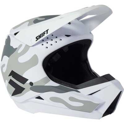 Shift Whit3 Helmet - White Camo