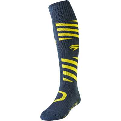 Shift Whit3 Muse Sock - Navy/Yellow