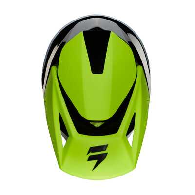 Shift Youth Whit3 Graphic Helmet - Fluro Yellow