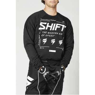 Shift White Label Bliss Jersey - Black/White