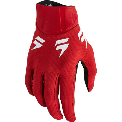 Shift Whit3 Label Trac Gloves - Red