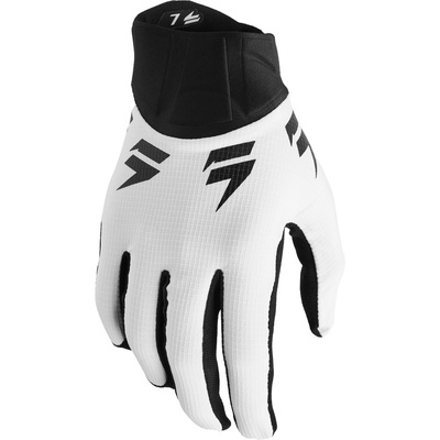 Shift Whit3 Label Trac Gloves - White/Black