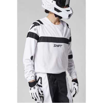 Shift White Label Void Jersey - White/Black