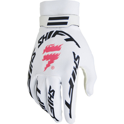 Shift Black Label Burntable Invisible Gloves - White/Blue