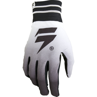 Shift Whit3 Label Fade Gloves - Black/White