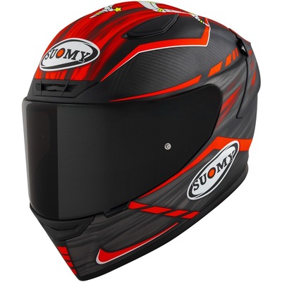 Suomy Tx-Pro E06 Johnson Replica Helmet - Matte Red