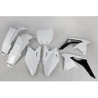 UFO Plastics Kit - Suzuki - RMZ450 14-17 - White