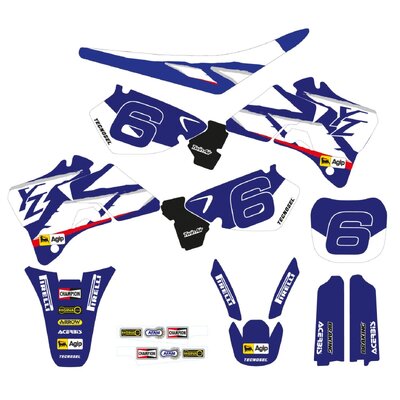 TECNOSEL DECALS REPLICA YAMAHA 98 YZ 125 250 96-01