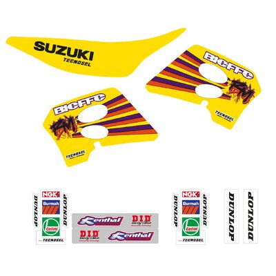 TECNOSEL DECALS REPLICA SUZUKI 93 RM 125 250 93-95