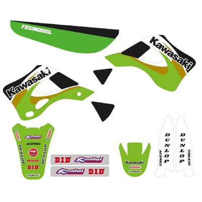 TECNOSEL GRAPHICS KIT REPLICA 2000 KX 125 250 99-02