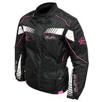 Rjays Youth Eagle Black White Pink Jacket