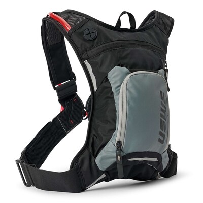 USWE Raw XTR Dirt Biking Hydration Pack - Black - 3L