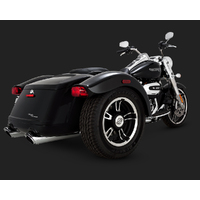 V&H TWIN SLASH SLIP ONS FREE WHEELER TRIKE 17-20