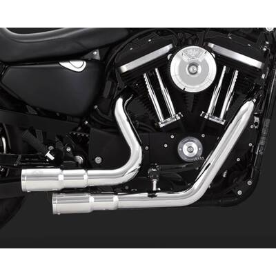 VANCE & HINES V&H MINI GRENADES BLK SPORTSTER 04-20