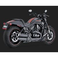 Vance & Hines Widow S/O Blk V-Rod 06-17