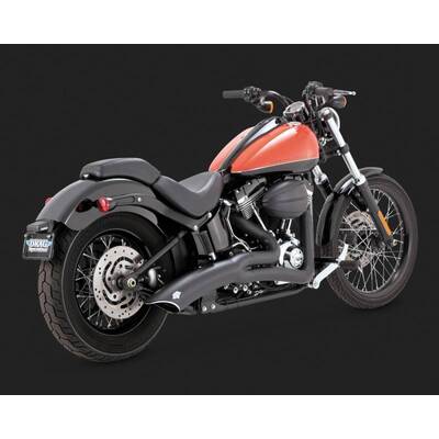 Vance & Hines Big Radius 2-1 Softail Black