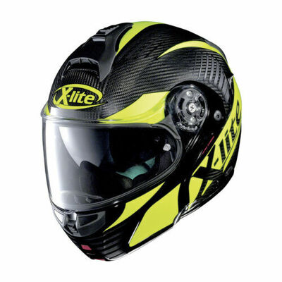 X-Lite X-1004UC Nordhelle Helmet - Carbon/Yellow