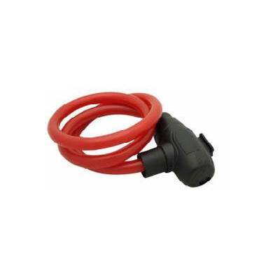 Xtech Key and Cable Coloured Lock - Red