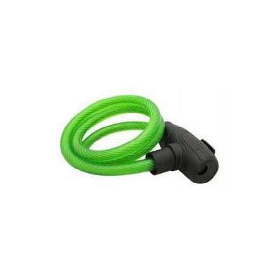 Xtech Key and Cable Coloured Lock - Green