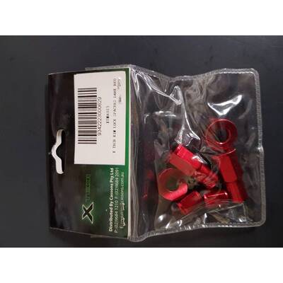 Xtech Rim Lock Spacers - Dark Red