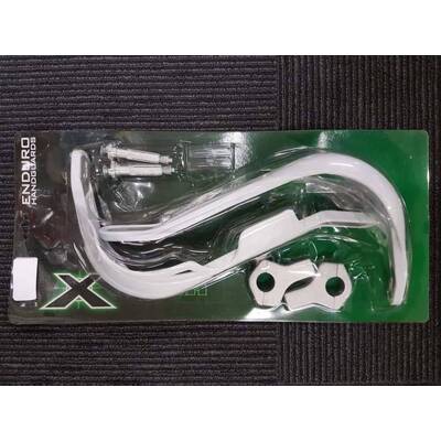 Xtech Enduro Handguards - White