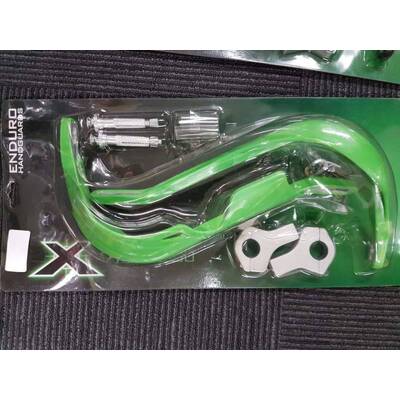 Xtech Enduro Handguards - Green