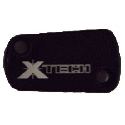 Xtech Master Cylinder Cap - Front - Black