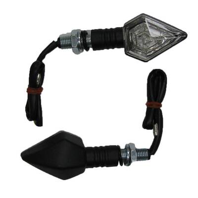 Xtech X-10 LED Black Clear Lens Indicators