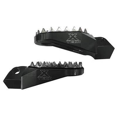 Xtech Kawasaki Footpegs - Black