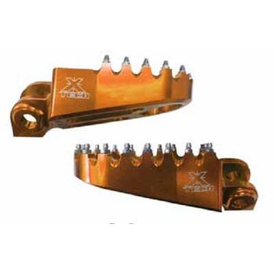 Xtech KTM Footpegs - Orange