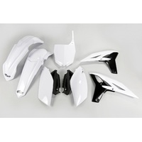 UFO Plastics Kit - Yamaha - YZF250 10 - White