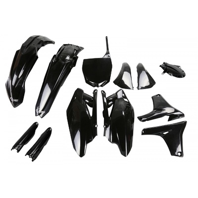 UFO Full Plastics Kit - Yamaha Yzf450 11-12 - Black