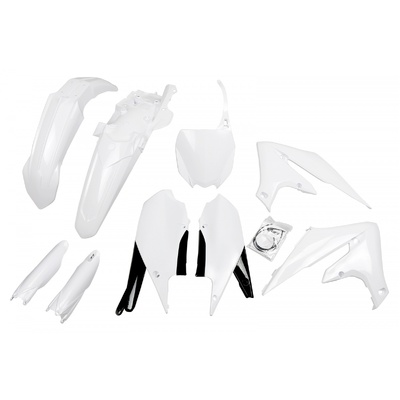 UFO Full Plastics Kit - Yamaha Yz250F 19-23/Yz450F 18-22 - White