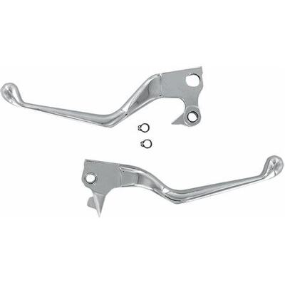 Zodiac Wide Style Lever Set Sportsters 2007-on - Chrome