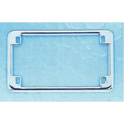 Zodiac Chrome License Plate Frame