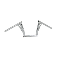 Zodiac Tomahawk Chrome 7.5" Handlebar With Raw End Cap Kit Included