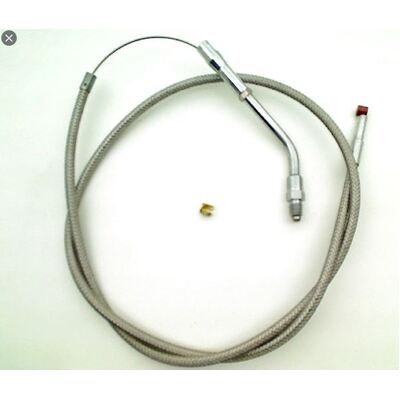 ZODIAC THROTTLE CABLE S/S +6INCH 81-89