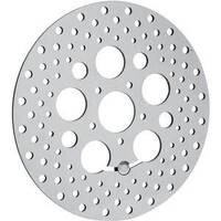 ZODIAC DRILLED DISC ROTOR 10IN