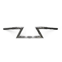 Zodiac 6" Chrome Z-Bars With LED Smoke Indicator