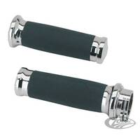 Zodiac Tornado Grips - Chrome