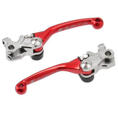 Zeta Lever Set Pivot - Braketec/Gasgas '21- - Forged - Red