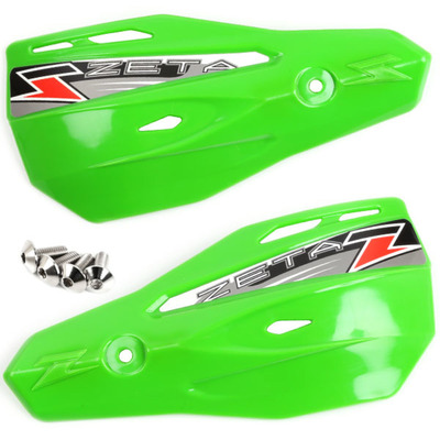 Zeta Handguard Shields Only - X2 Protectors - Green