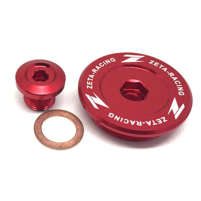 Zeta Engine Plug - Drz400S/Sm '00- - Red