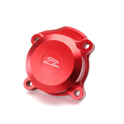 Zeta Oil Filter Cover - Crf250L/M/Rally, Crf300L/Rally - Red